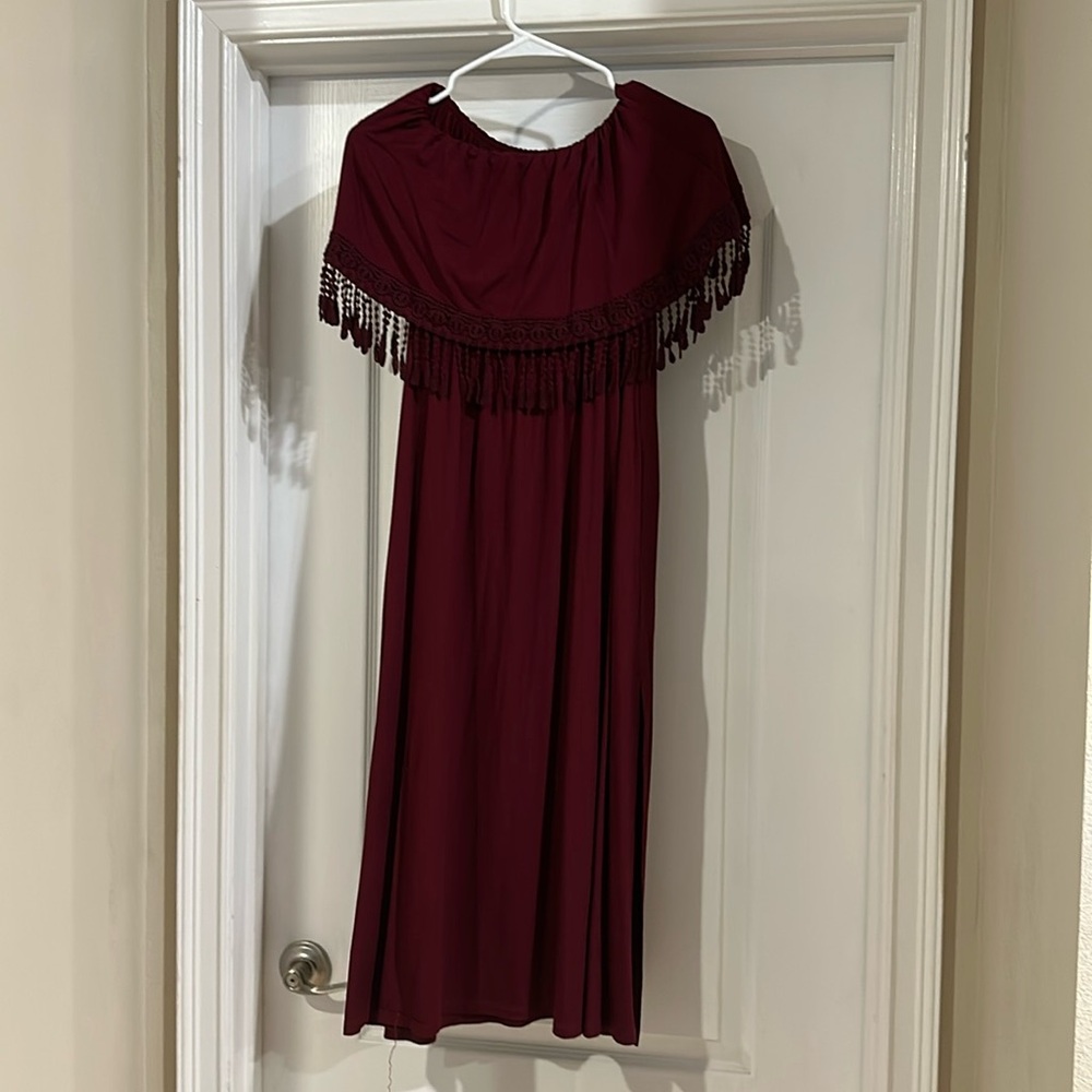 Strapless dress